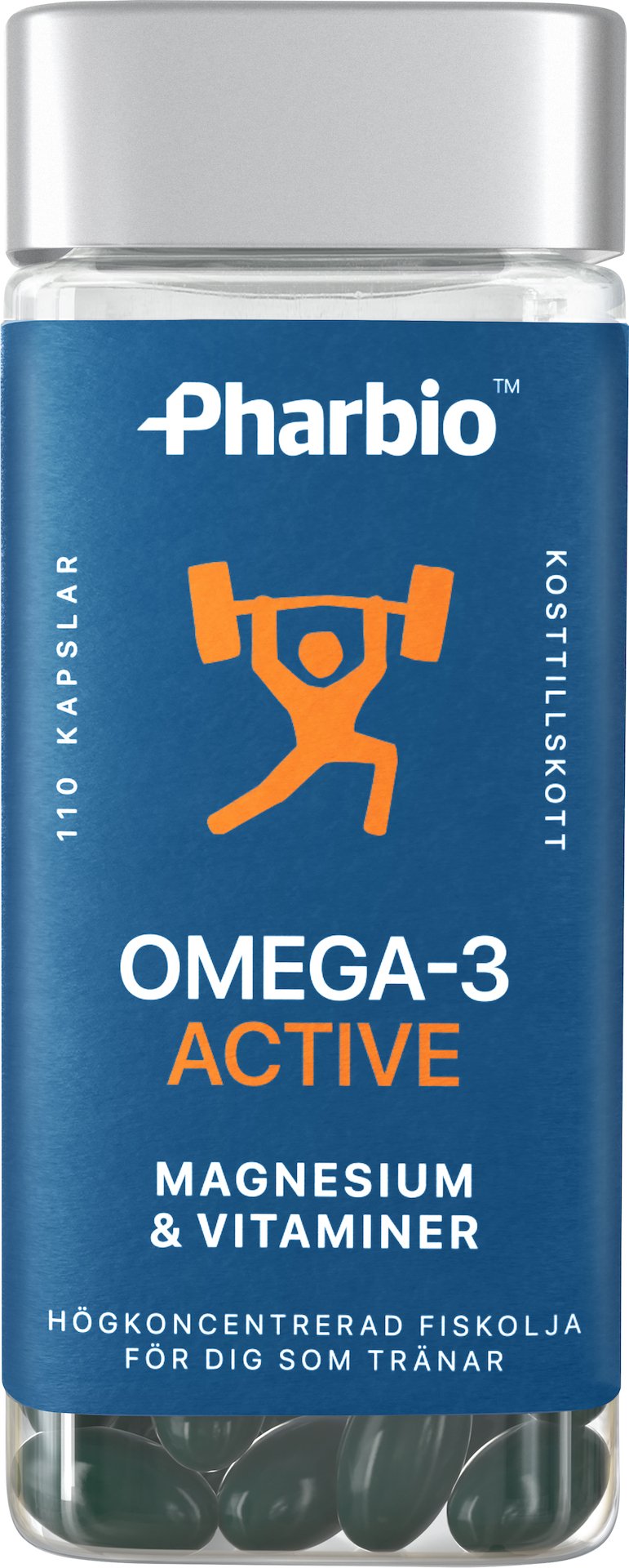 Pharbio Omega-3 Active 110 kapslar