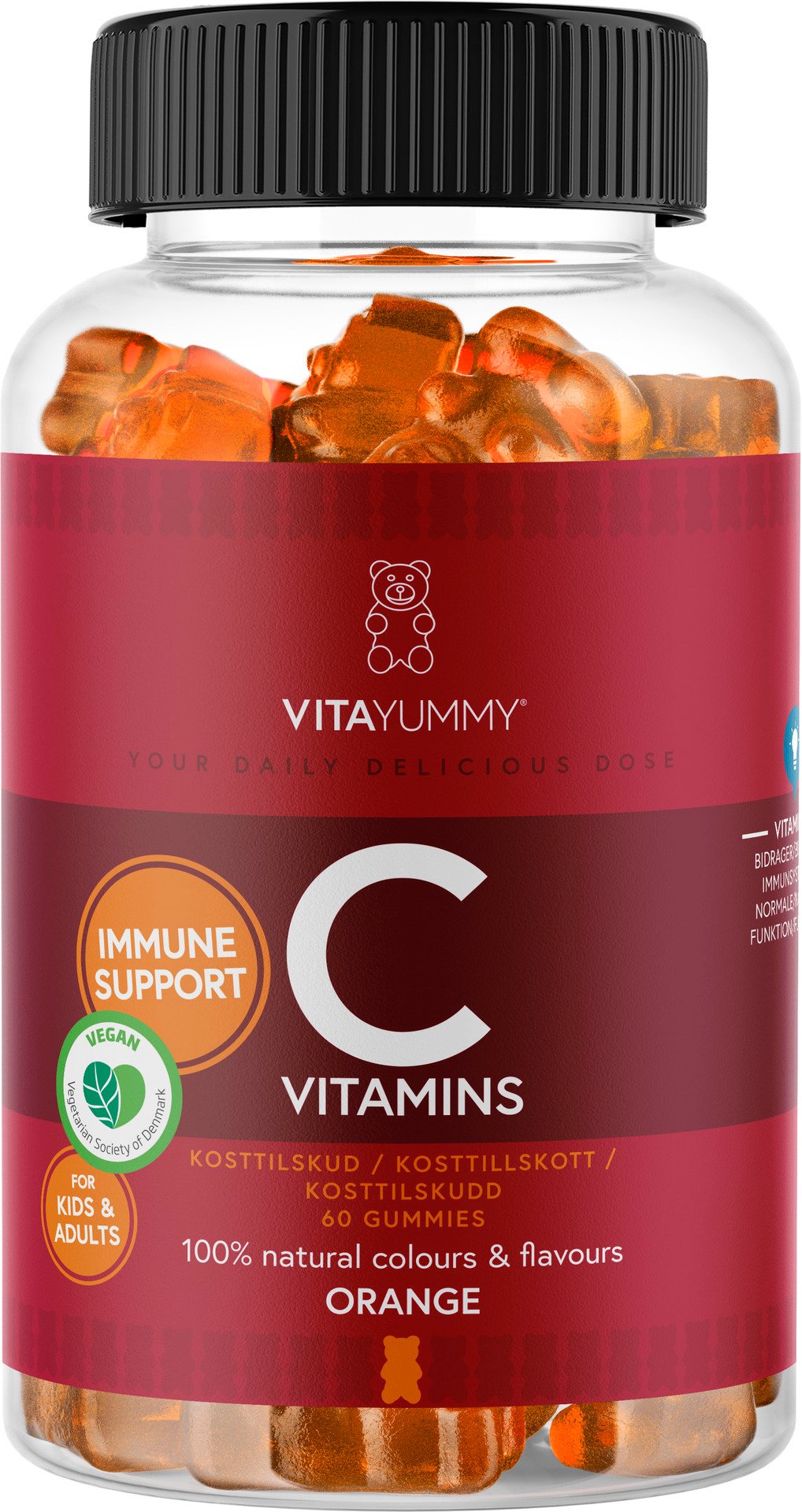 VitaYummy Vitamin C Orange 60 st