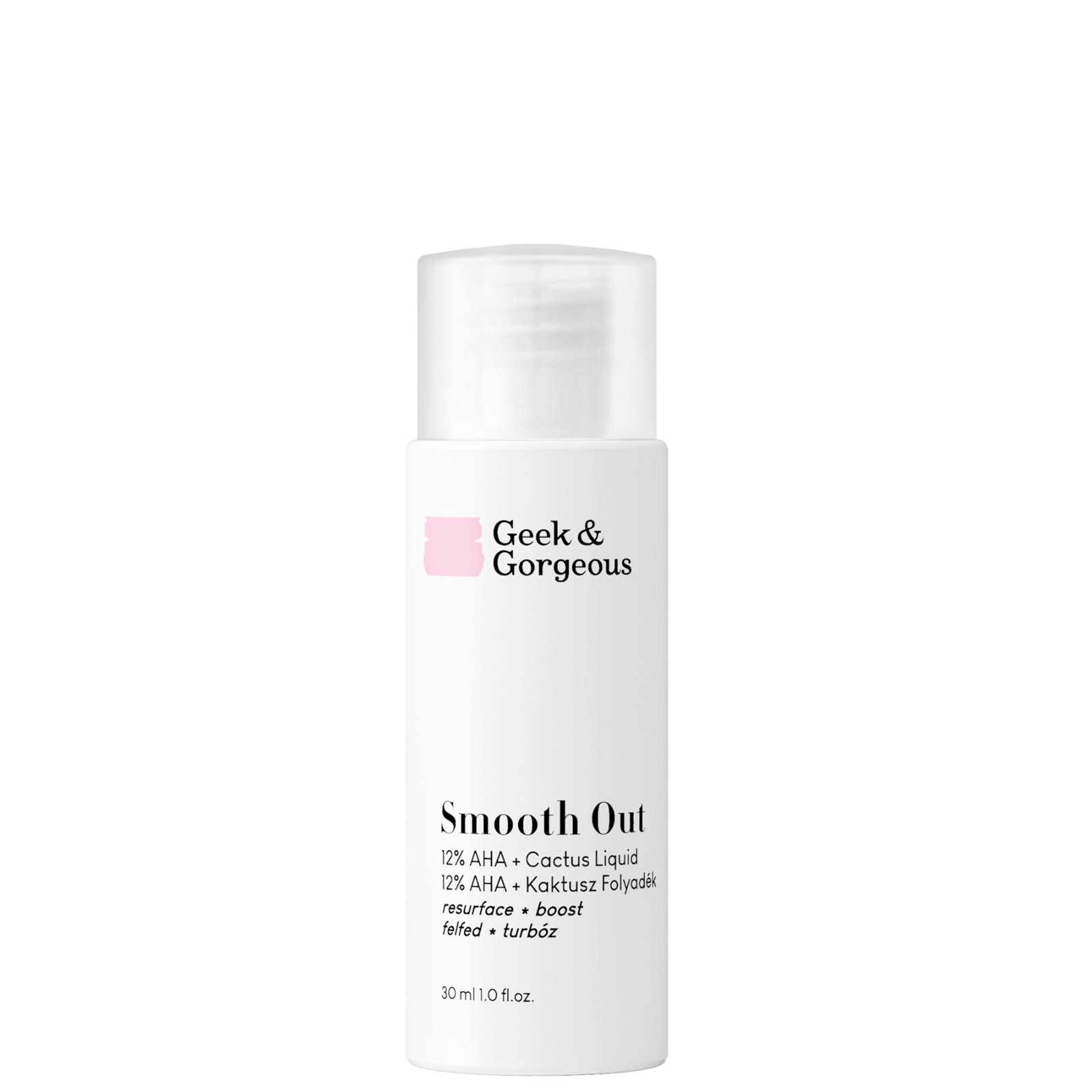 Geek & Gorgeous Smooth Out 12% AHA + Cactus Liquid 30 ml