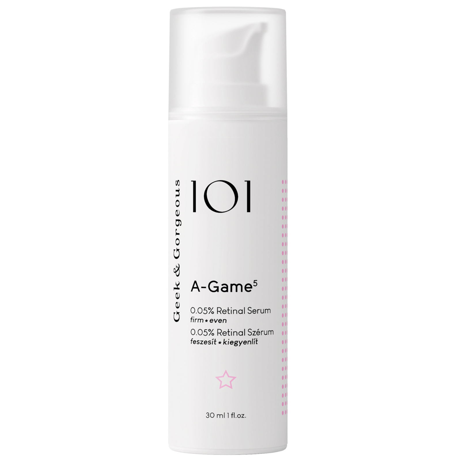 Geek & Gorgeous A-Game 5 0.05% Retinal Serum 30 ml