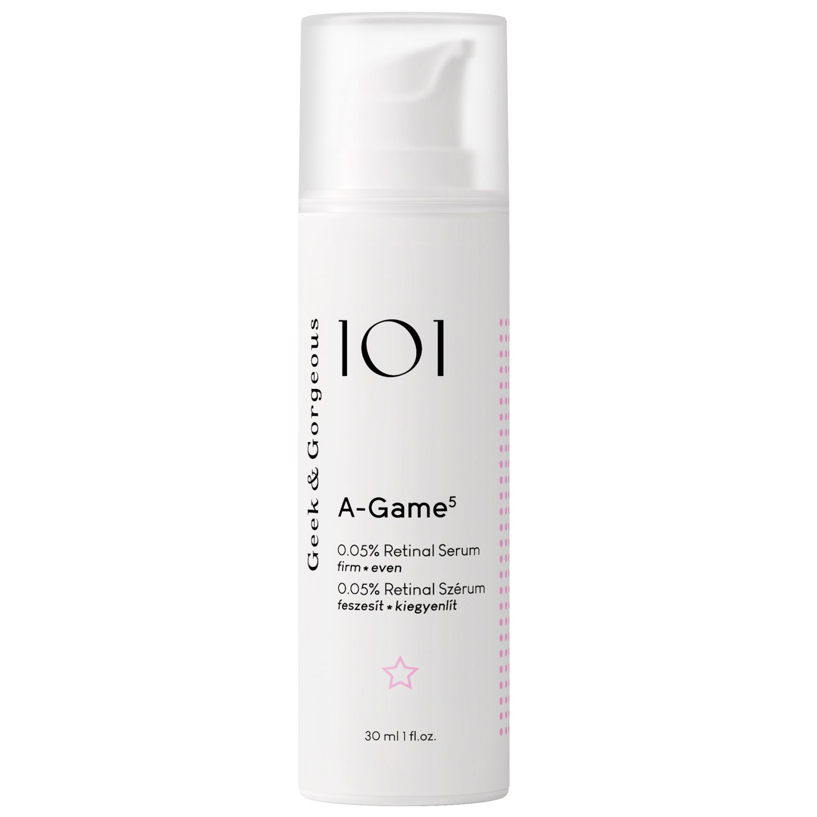 Geek & Gorgeous A-Game 5 0.05% Retinal Serum 30 ml