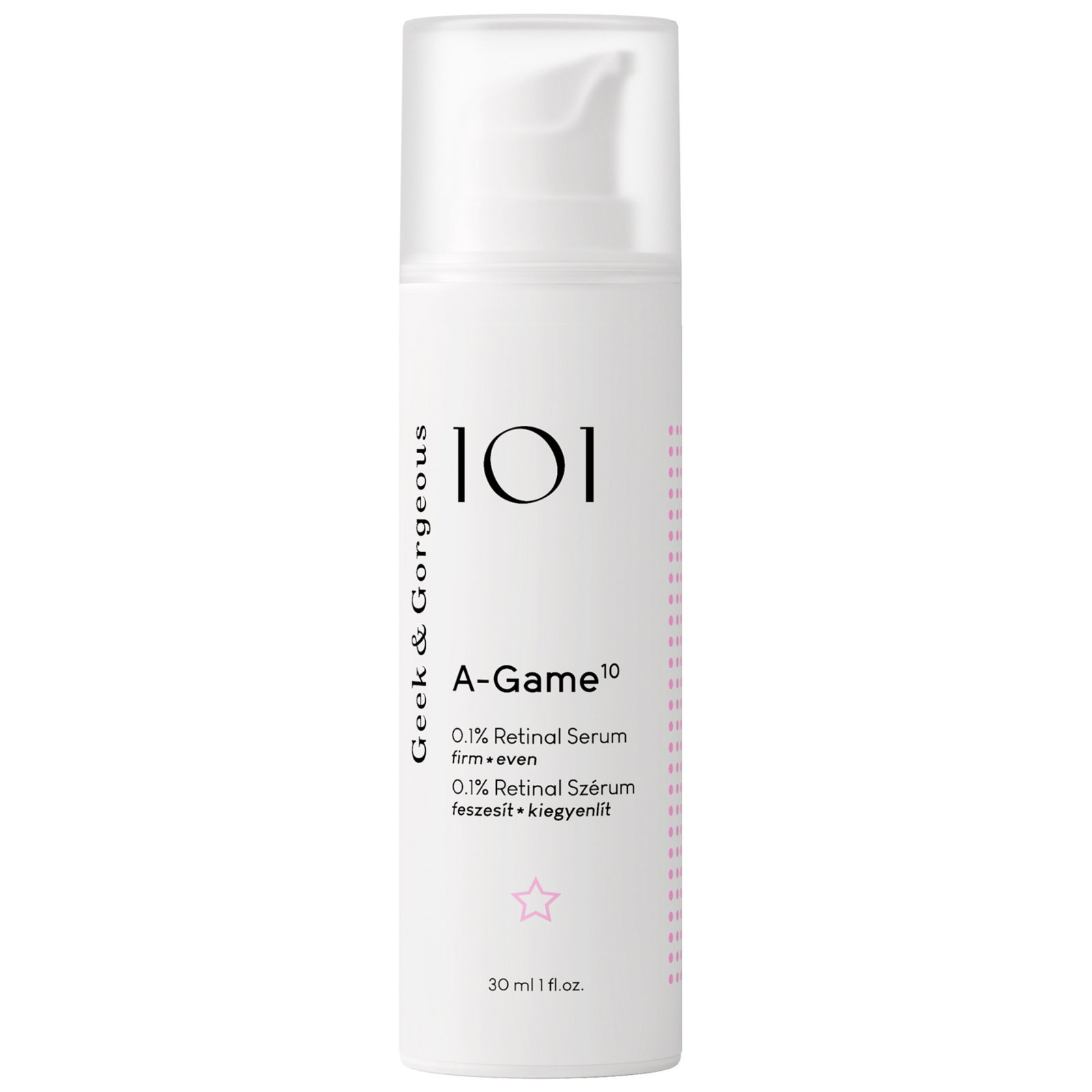 Geek & Gorgeous A-Game 10 0.1% Retinal Serum 30 ml