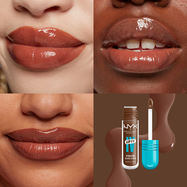NYX Professional Makeup Lip I.V. Lip Gloss Stain 03 Splash N Spice 5 ml