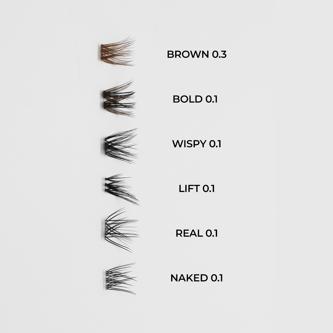 Blik Lash Clusters Bold 01 72 st