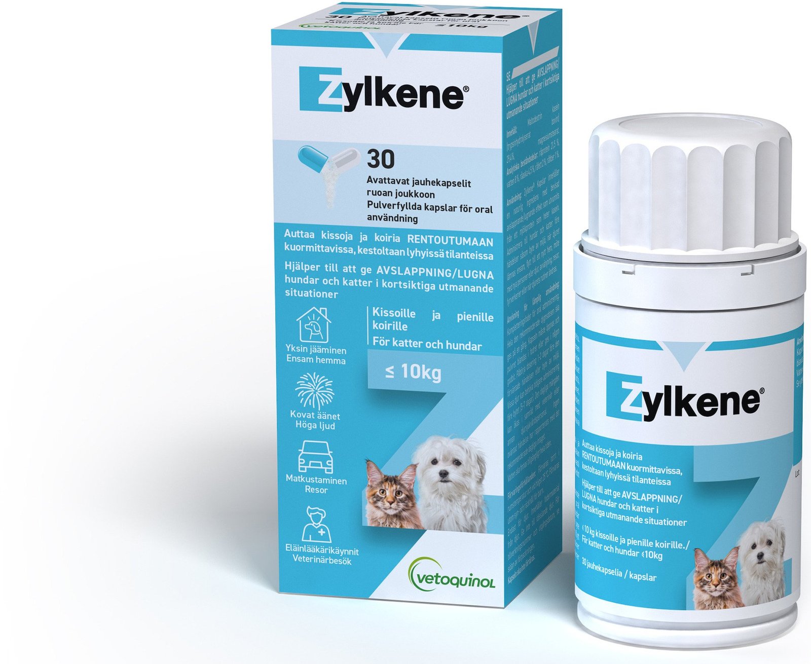 Zylkène Kompletteringsfoder 75 mg 30 kapslar