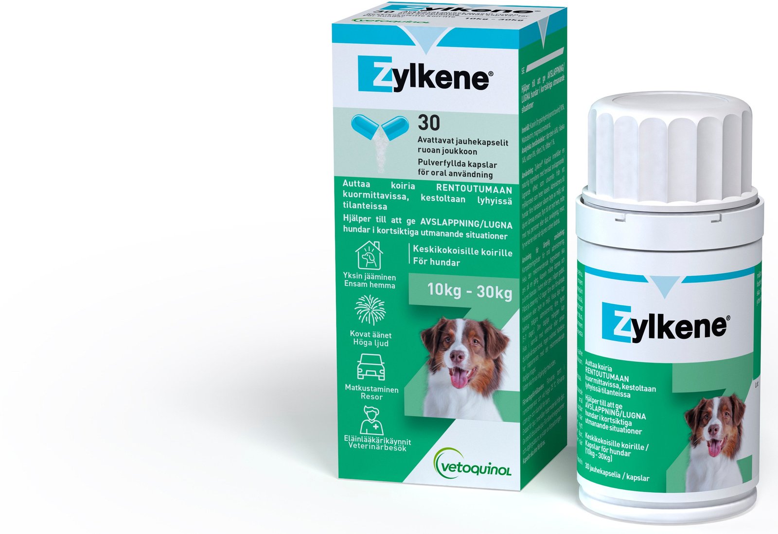 Zylkène Kompletteringsfoder 225 mg 30 kapslar