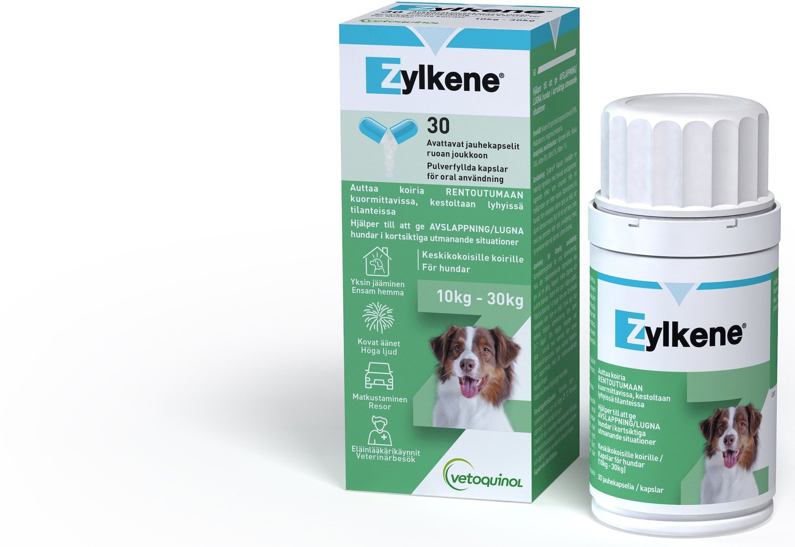 Zylkène Kompletteringsfoder 225 mg 30 kapslar