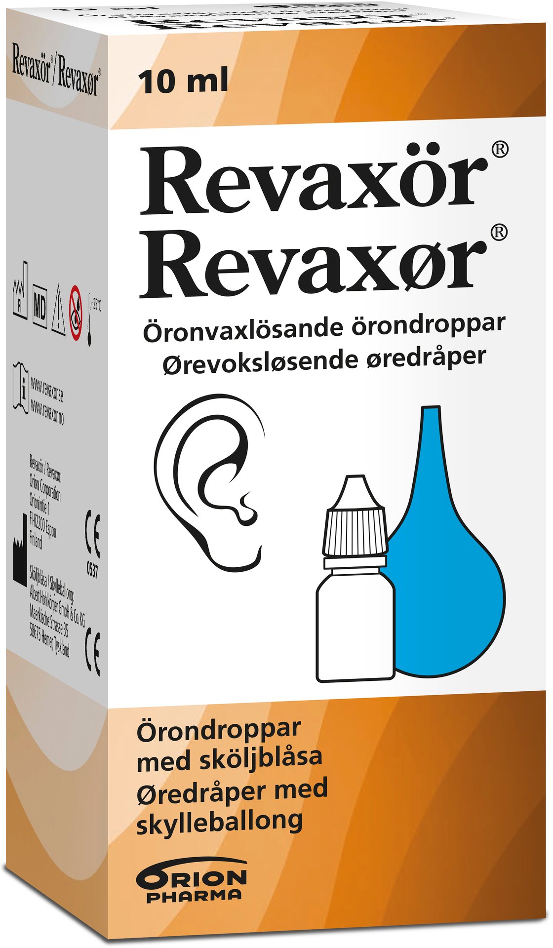 Revaxör Örondroppar & Sköljblåsa 10 ml