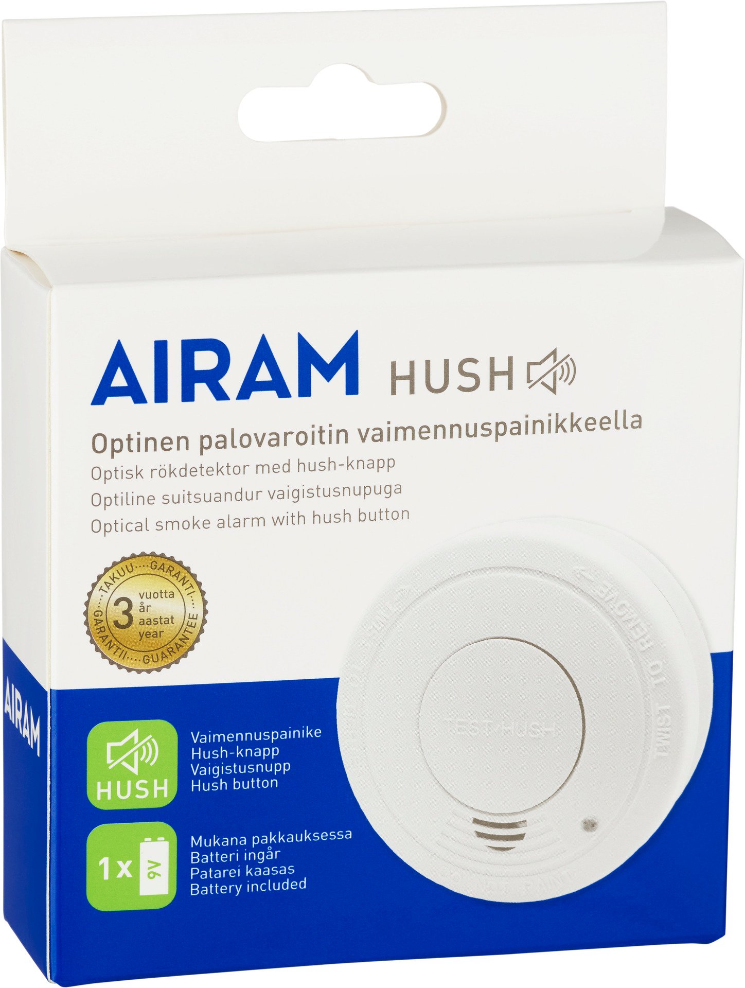 Airam Optisk Brandvarnare IP20 1 st