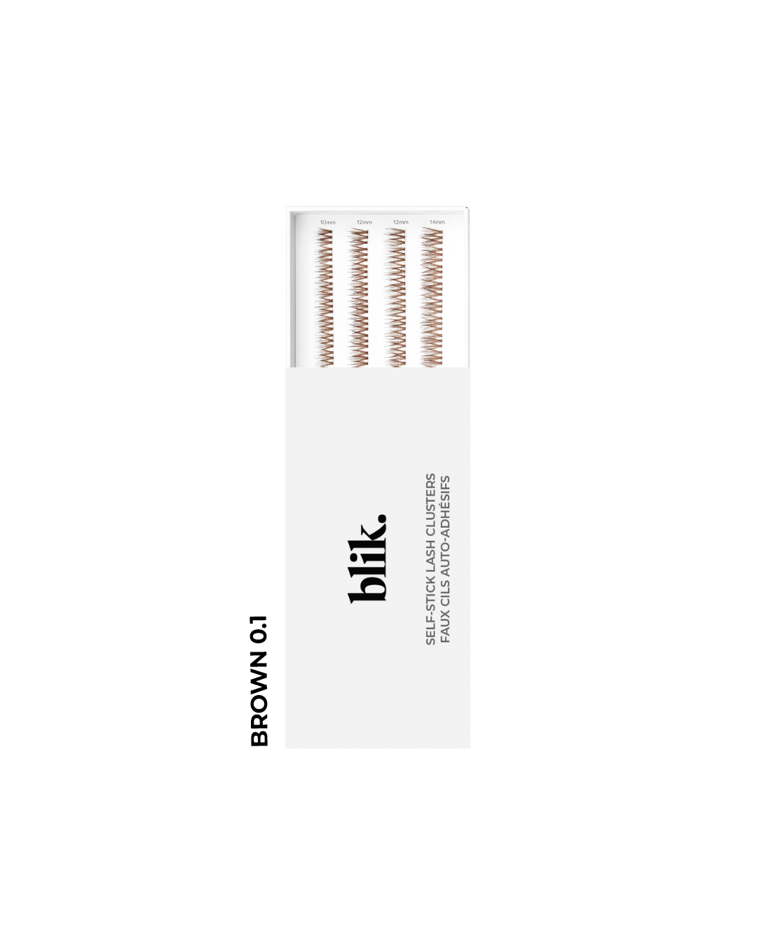 Blik Self-Stick Lash Clusters Brown 0.1