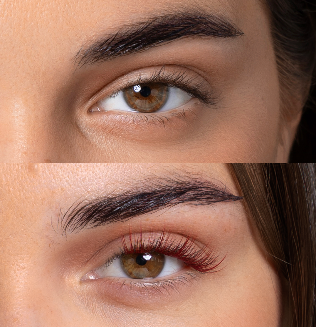 Blik Self-Stick Lash Clusters Burgundy 0.1