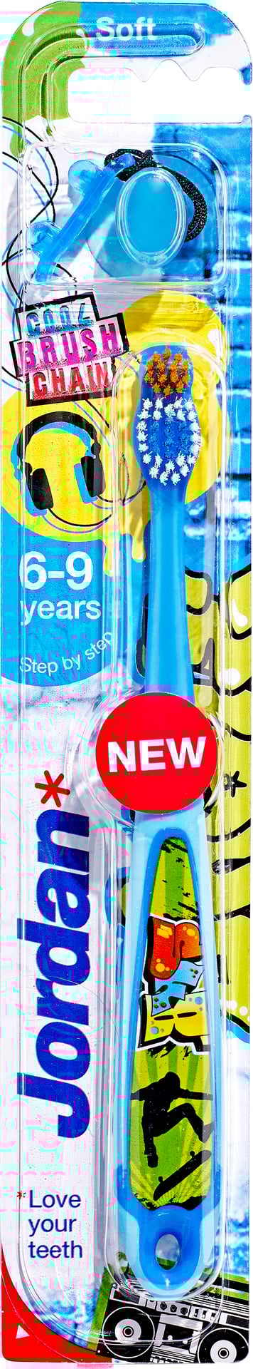 Jordan Tandborste Step 6-9 år Soft 1 st