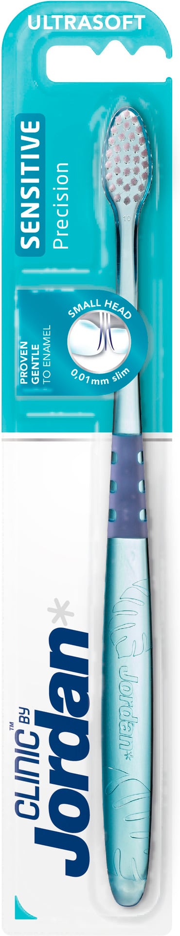 Jordan Clinic Precision Sensitive Ultrasoft Tandborste 1 st