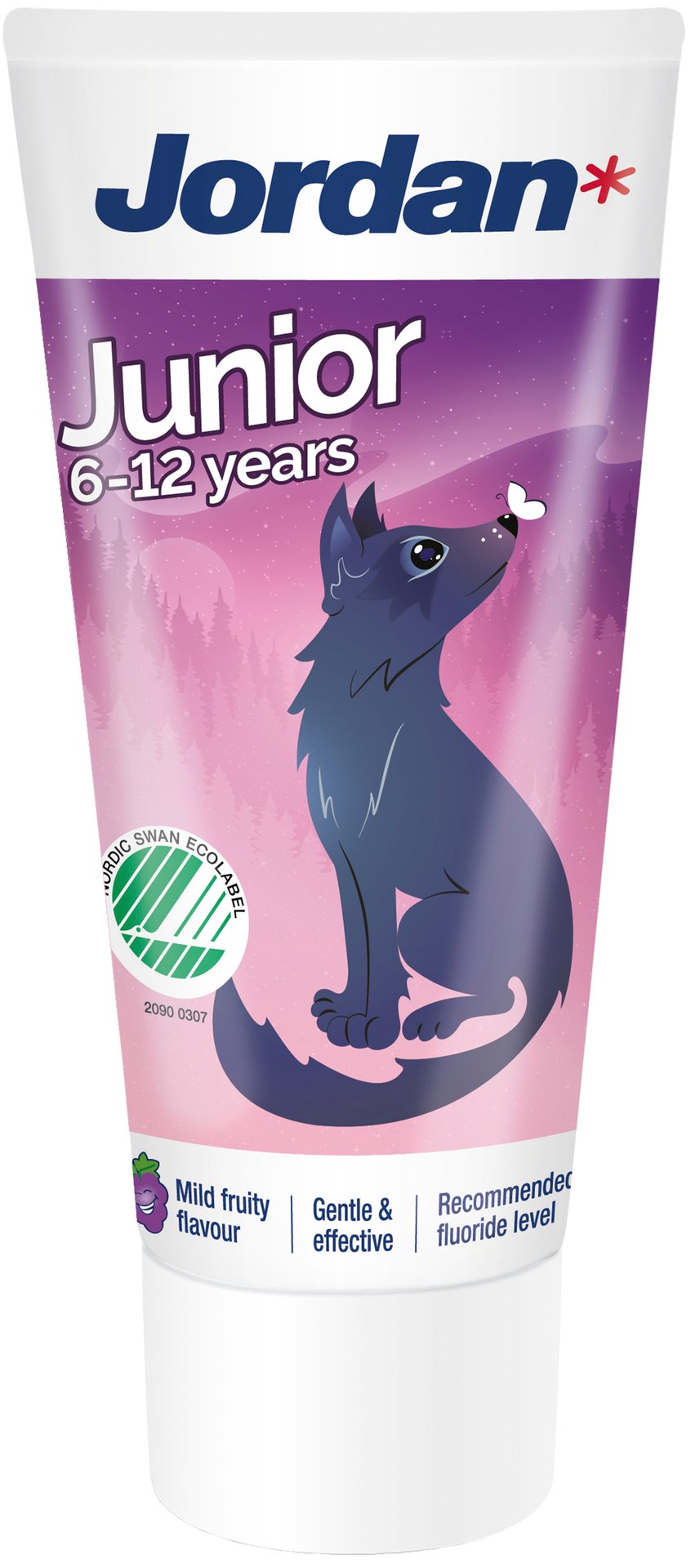 Jordan Junior tandkräm 6-12 år 50 ml - Blandade färger