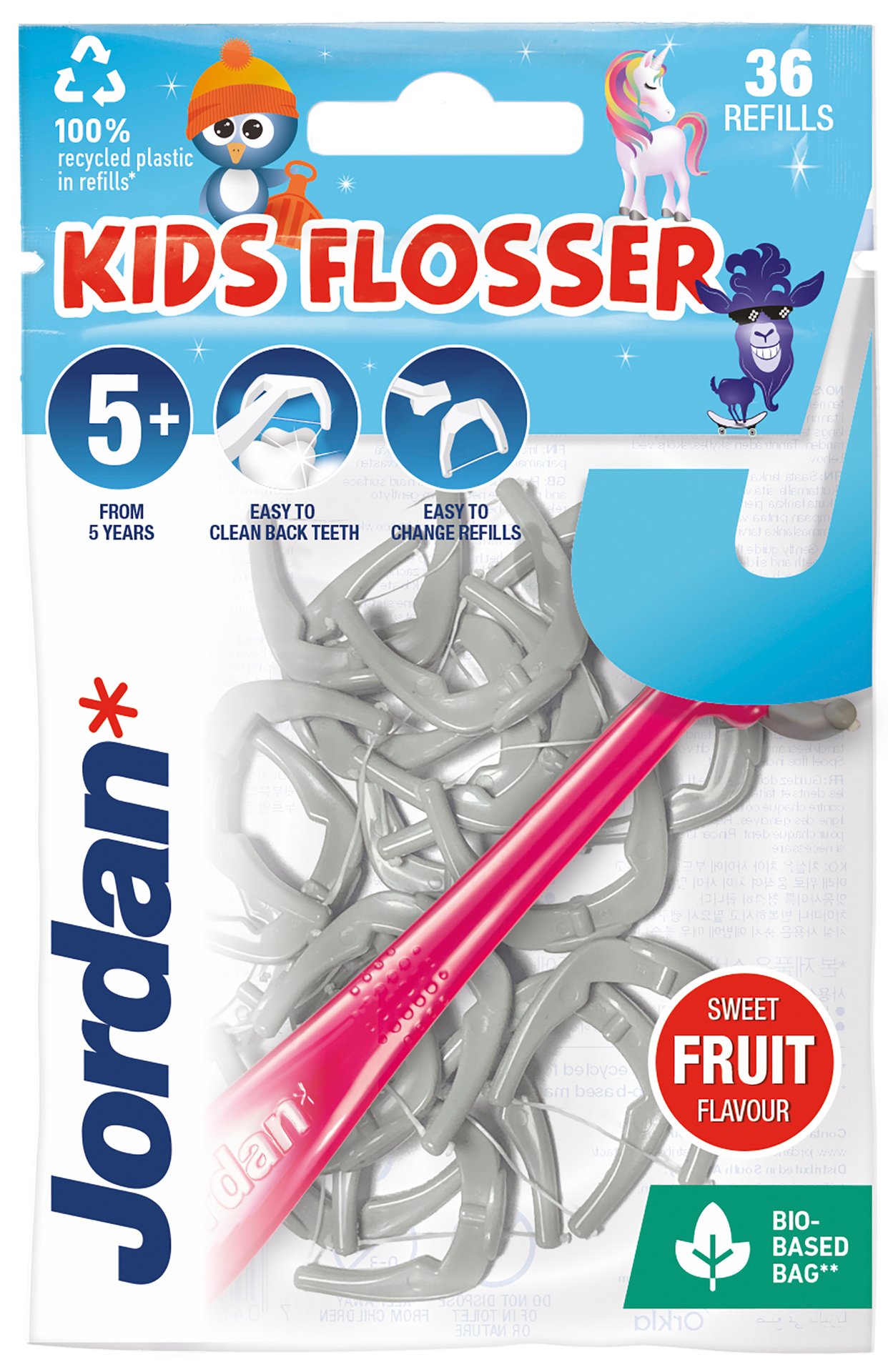 Jordan Kids Flosser + 5 år 36 st