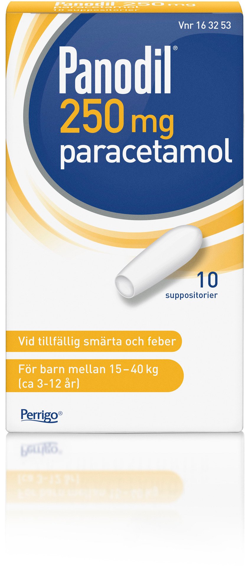Panodil Suppositorium 250mg 10 st