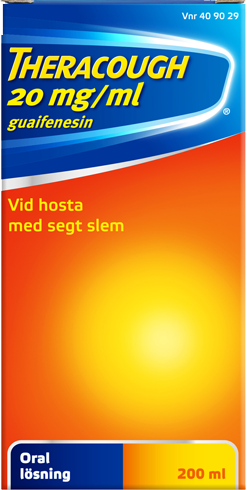 Theracough Hostmedicin vid slemhosta 20 mg/ml 200 ml