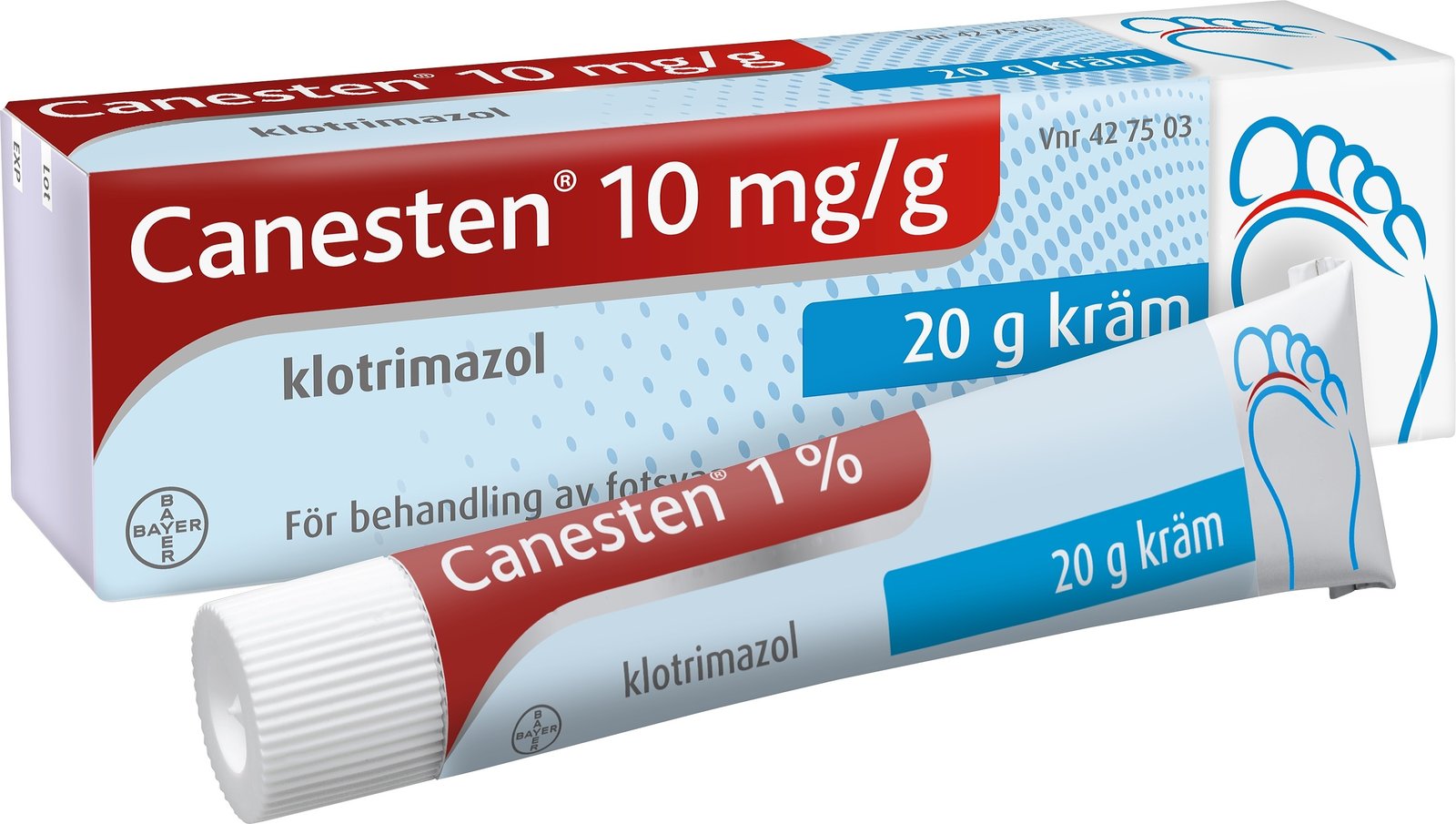 Canesten Kräm 1% 20g