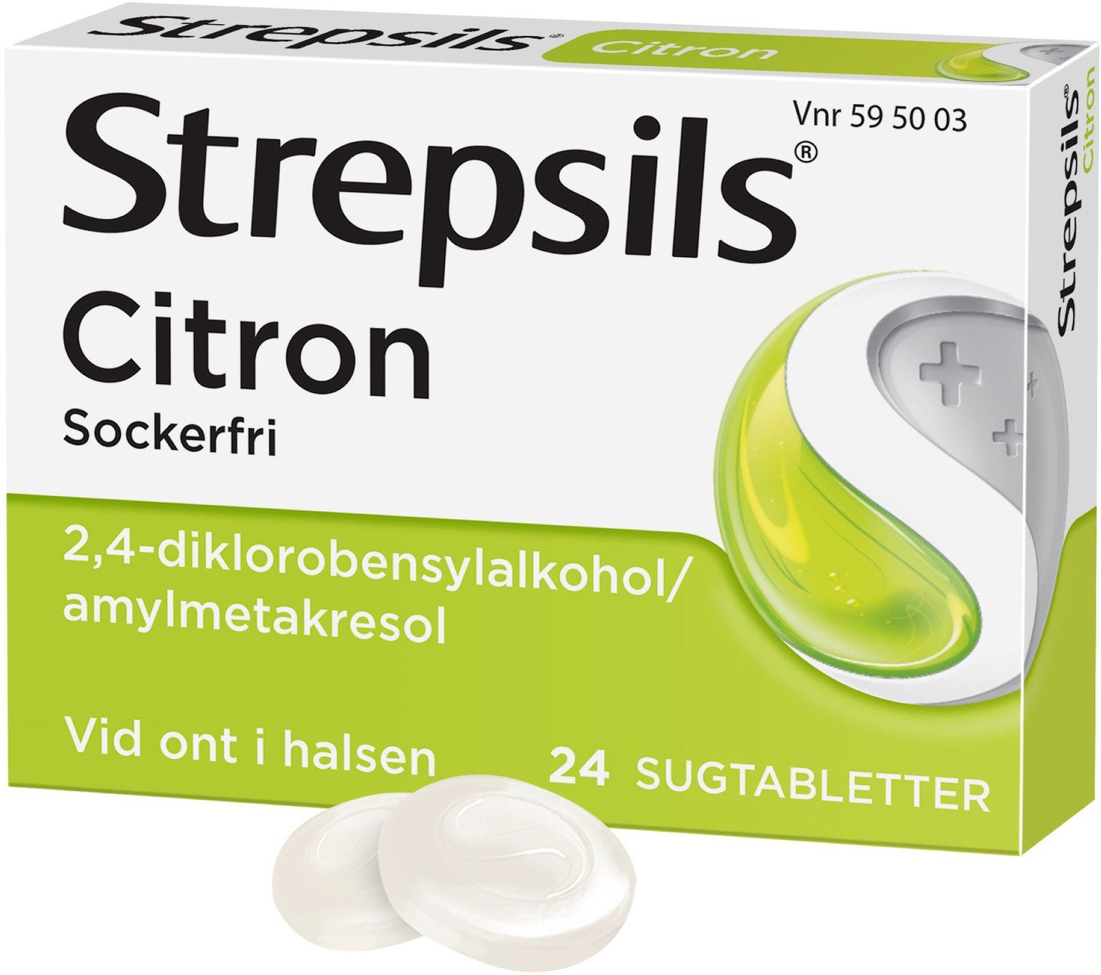Strepsils Citron 24 sugtabletter