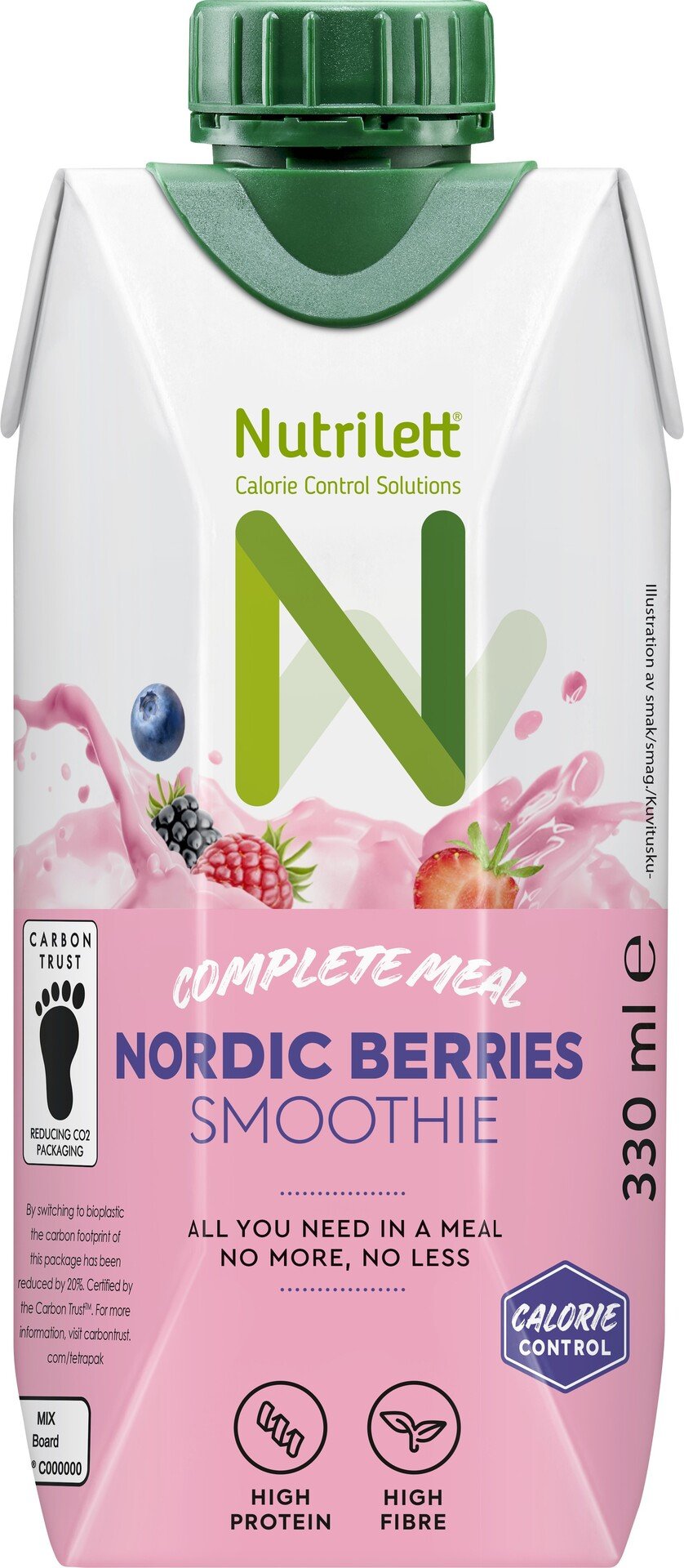 Nutrilett Nordic Berries Smoothie 330 ml