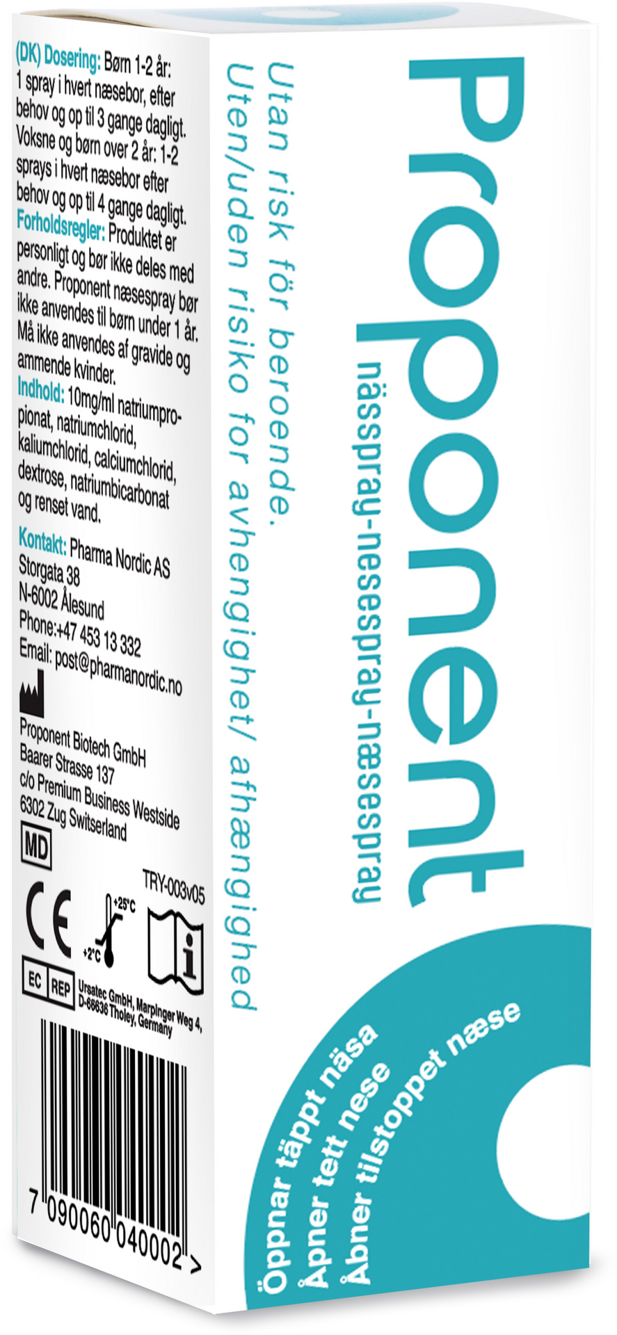 Proponent Nässpray 20 ml