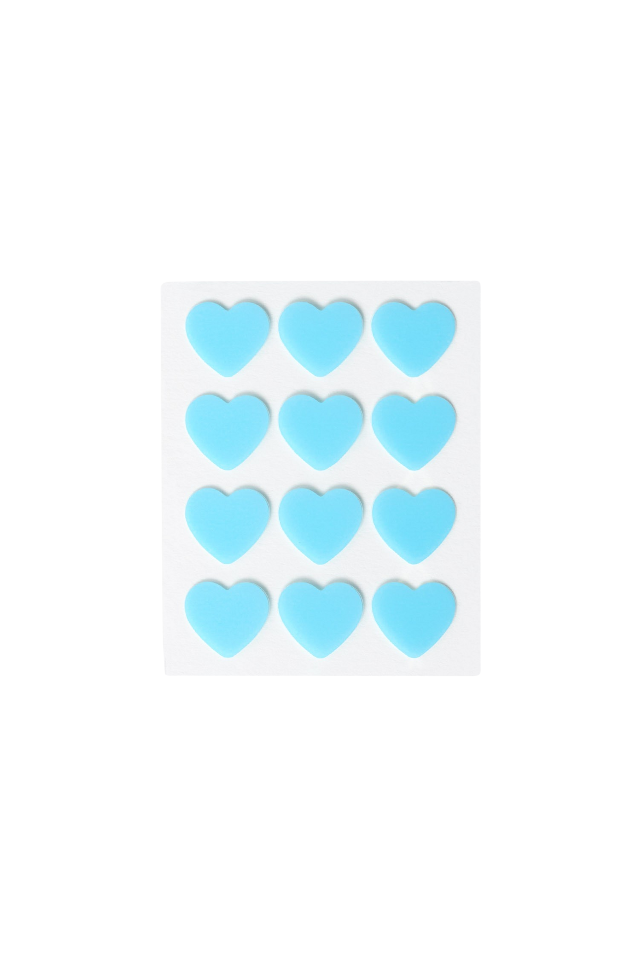 Peggy World Blemish Patches Hearts and Stars Turquoise 24 st