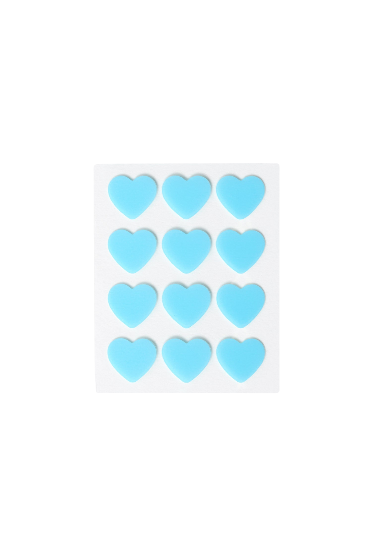 Peggy World Blemish Patches Hearts and Stars Turquoise 24 st