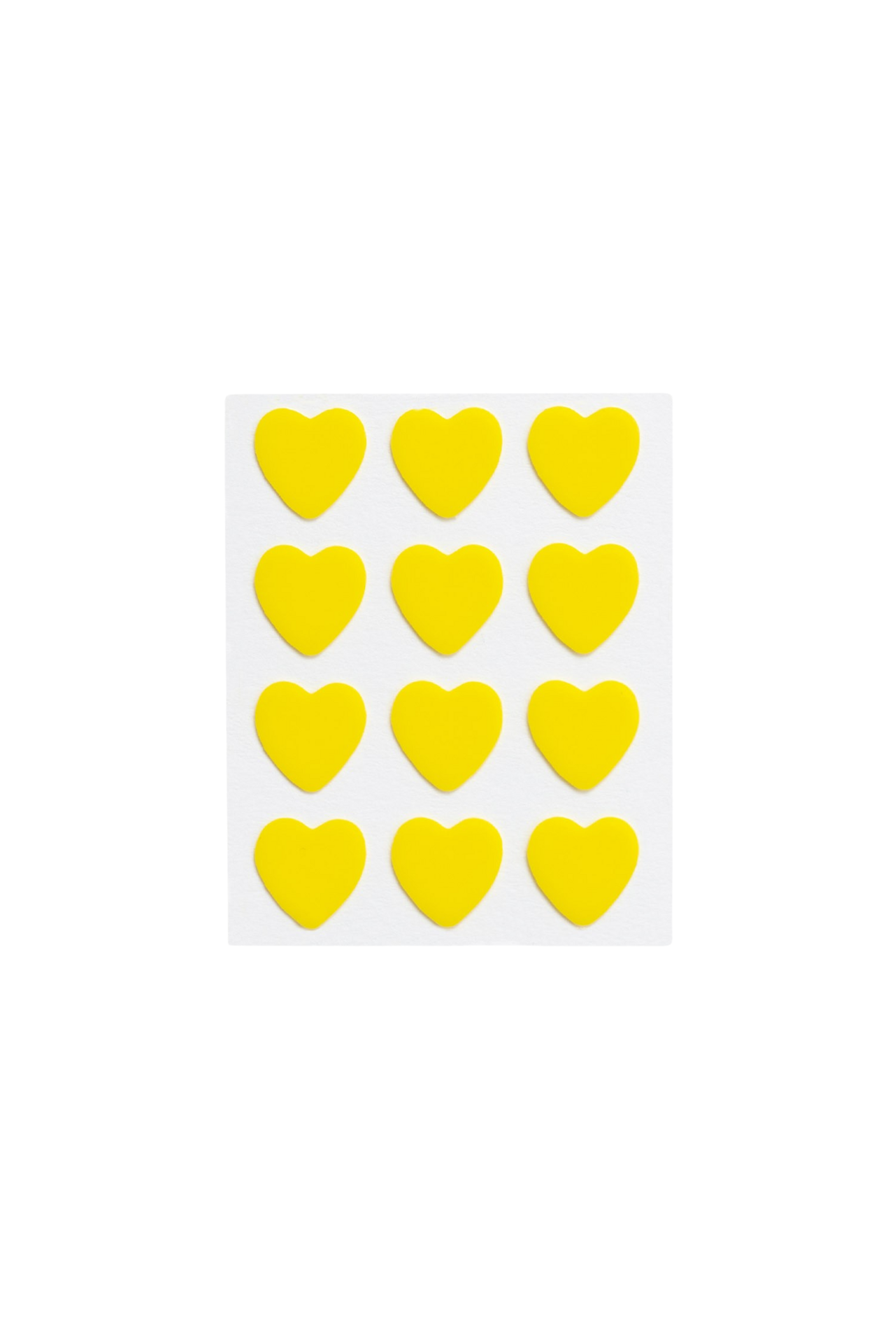 Peggy World Blemish Patches Hearts and Stars Yellow 24 st