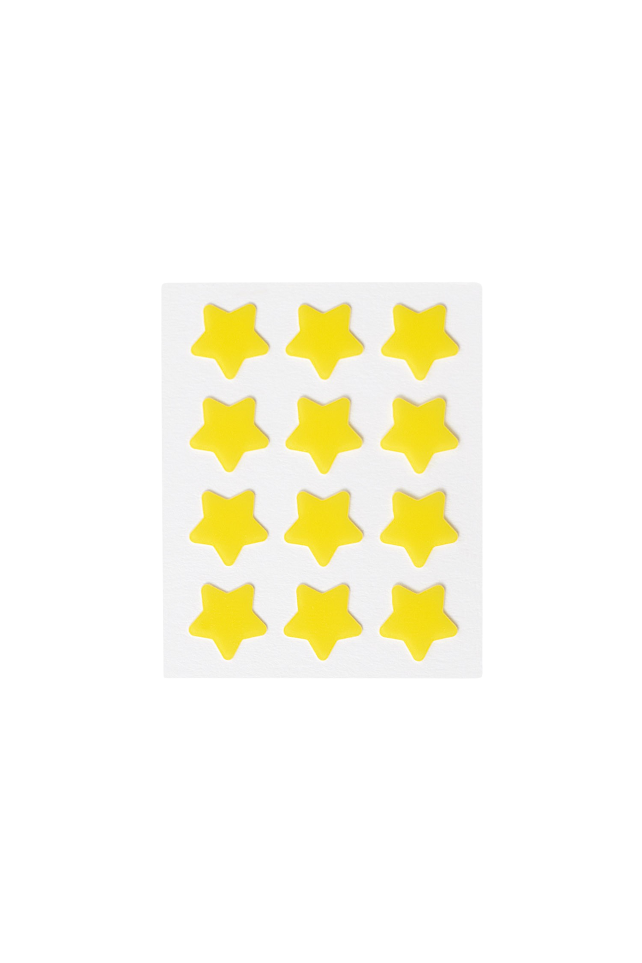 Peggy World Blemish Patches Hearts and Stars Yellow 24 st