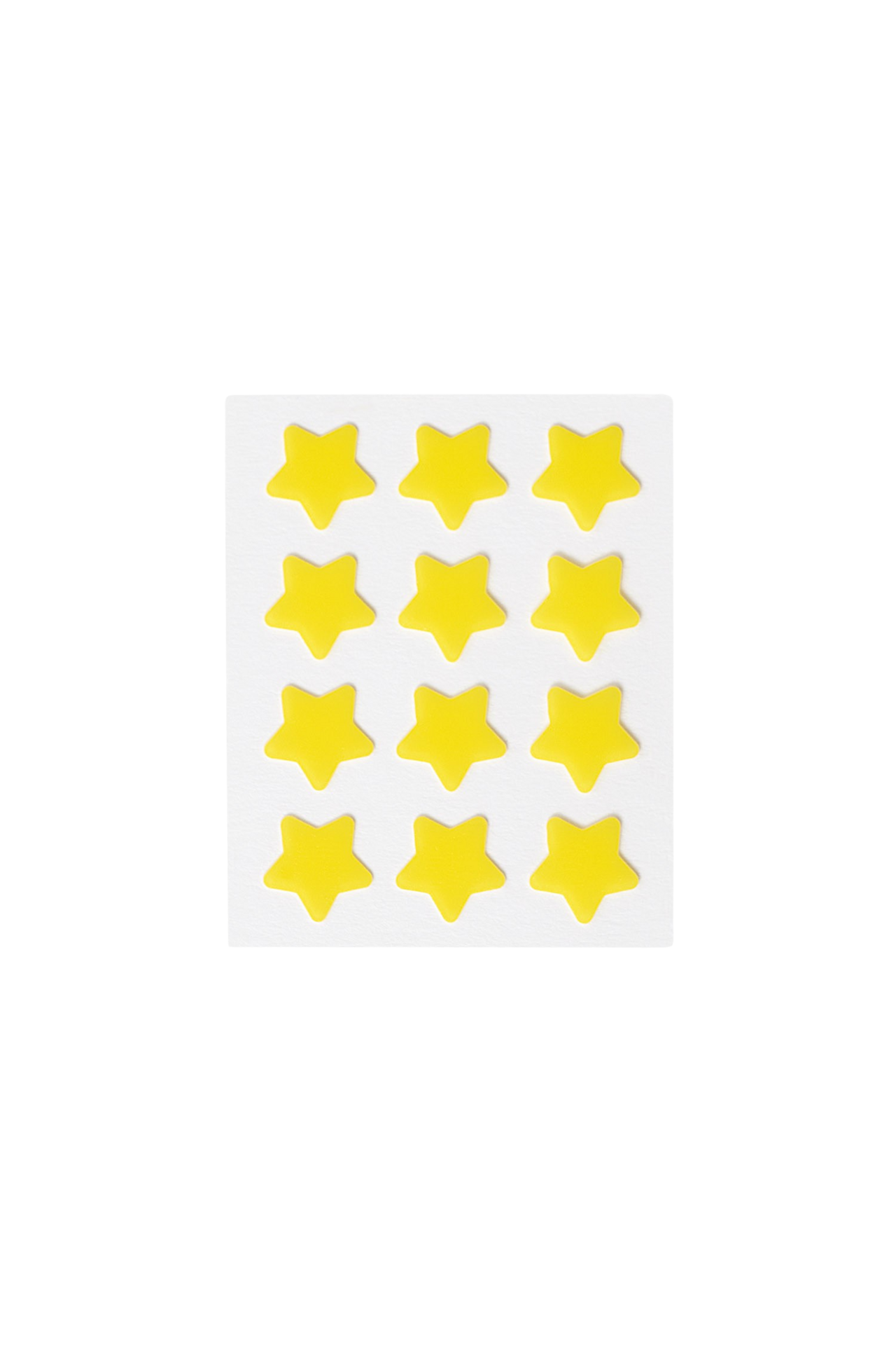Peggy World Blemish Patches Hearts and Stars Yellow 24 st