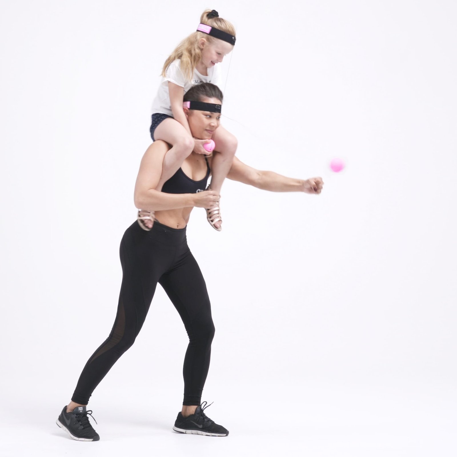 Boxbollen Rosa 1 set