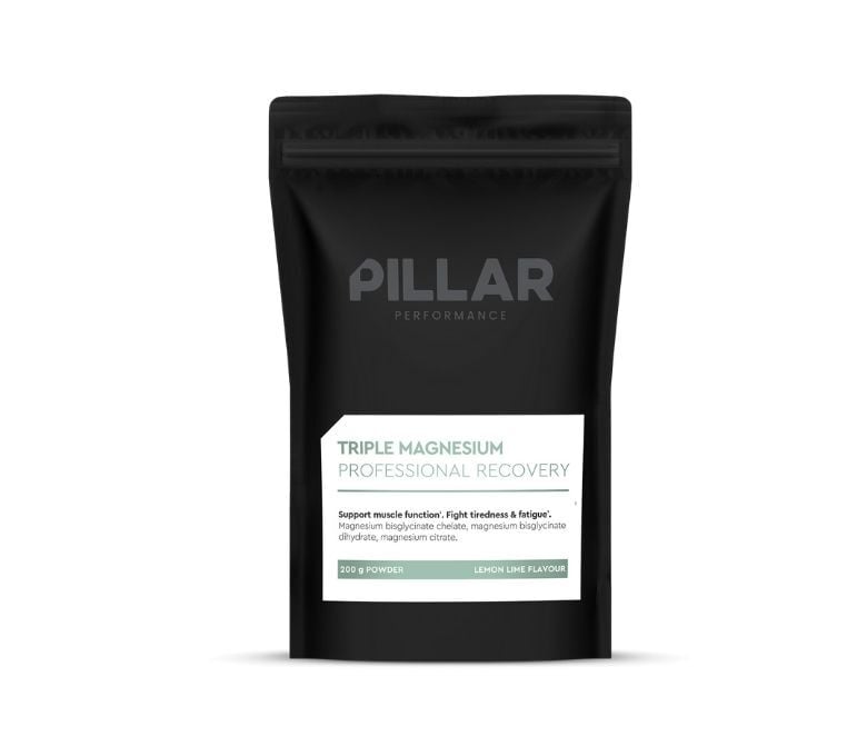 Pillar Performance Triple Magnesium Professional Recovery Powder Lemon Lime Pouch 200g