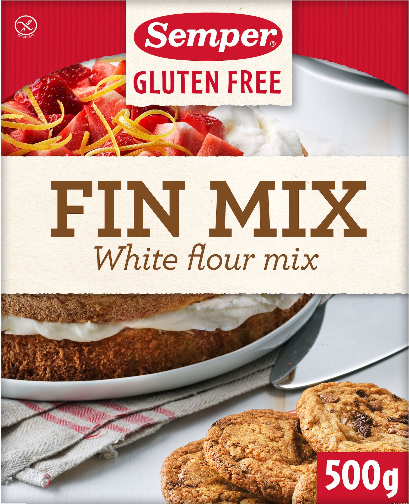 Semper Glutenfri Fin Mix 500 g