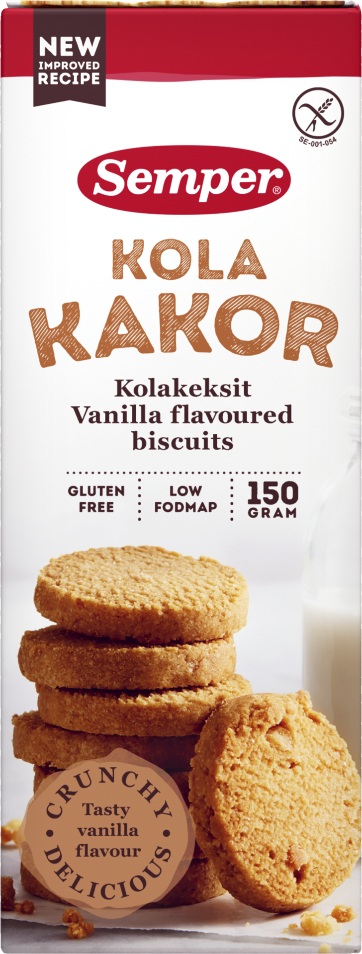 Semper Glutenfria Kolakakor 150 g