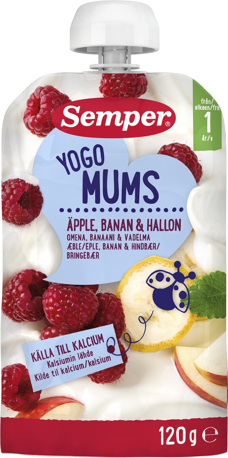 Semper Yoghurt Hallon 120 g