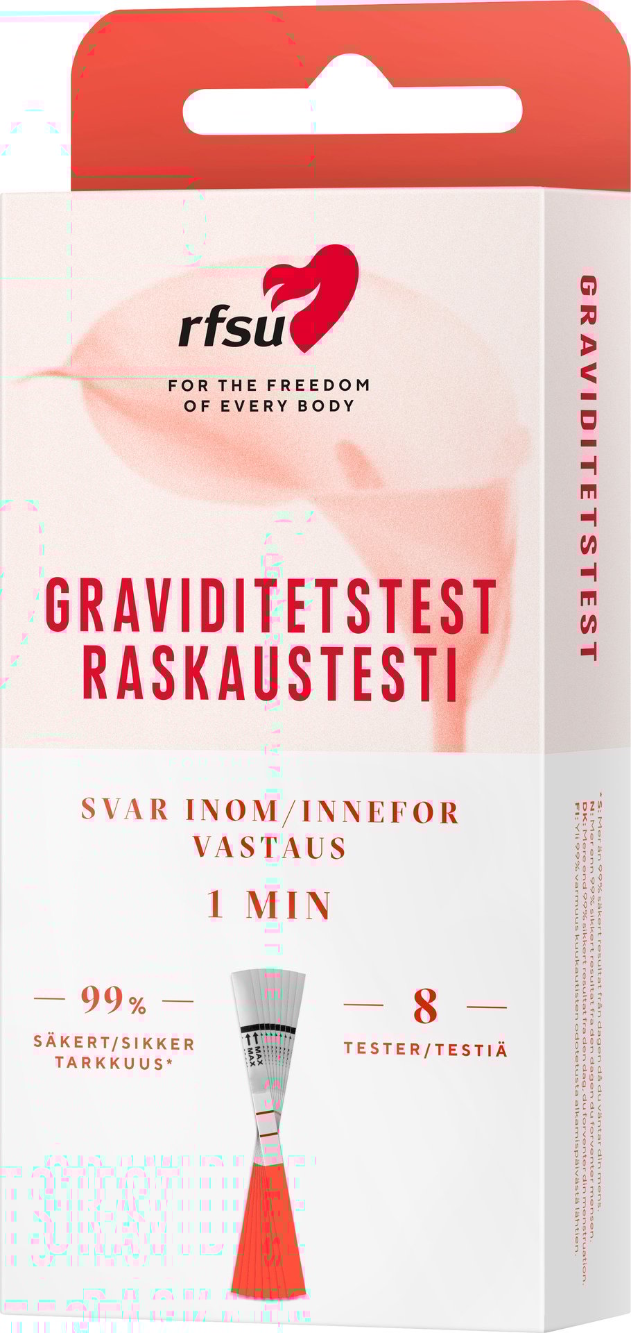 RFSU Graviditetstest Strips 8 st