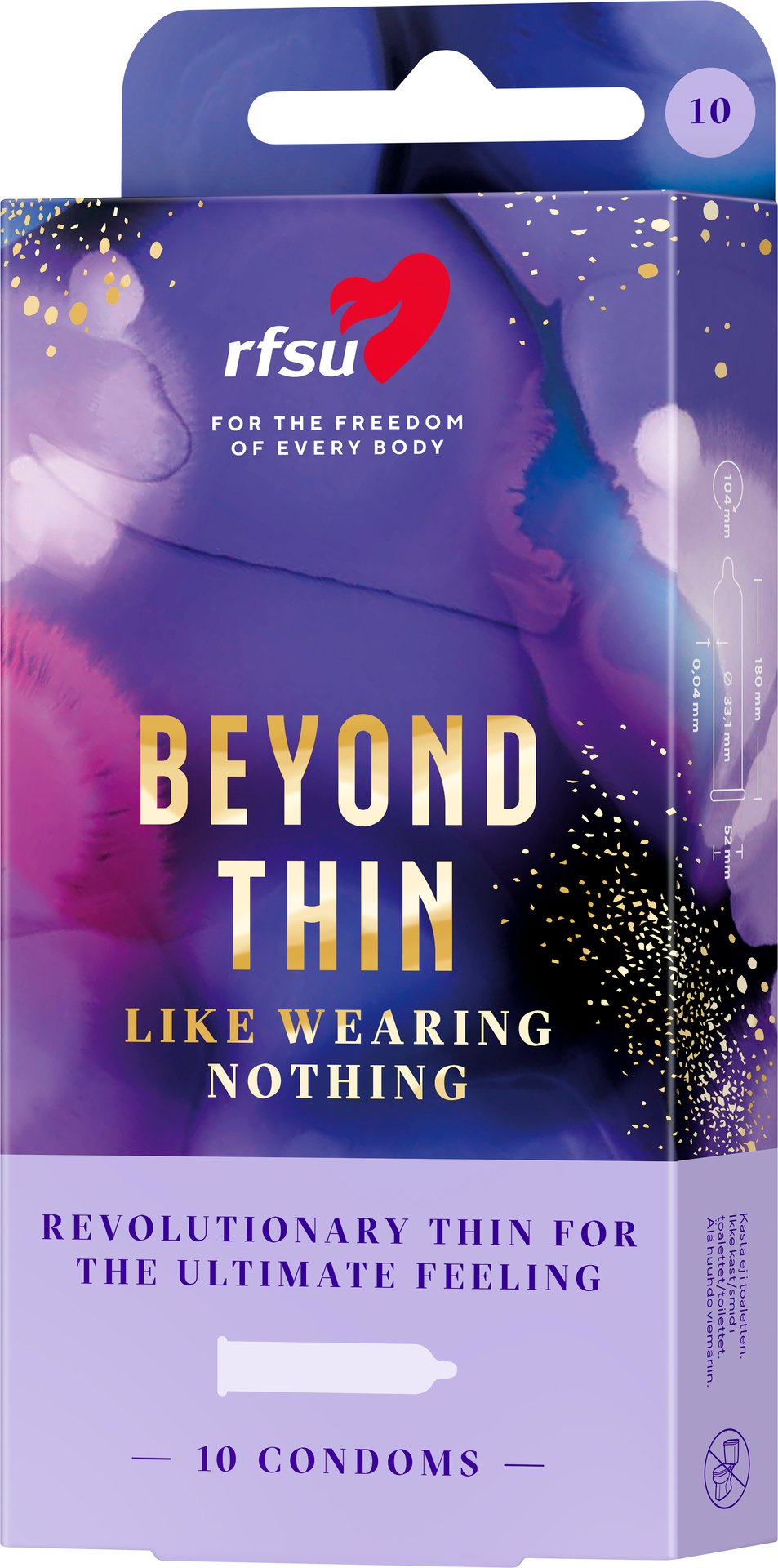 RFSU Beyond Thin kondomer 10 st