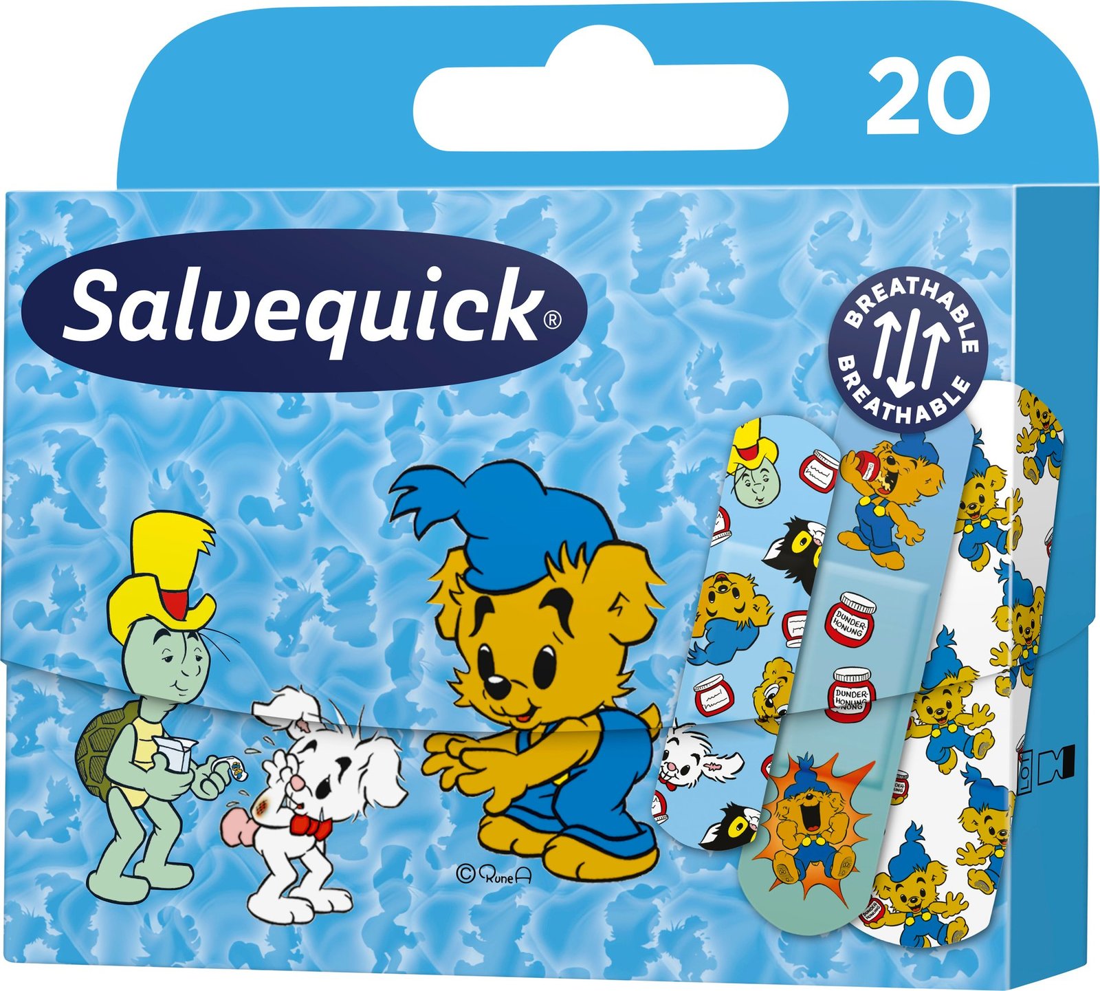 Salvequick Plåster med Bamse