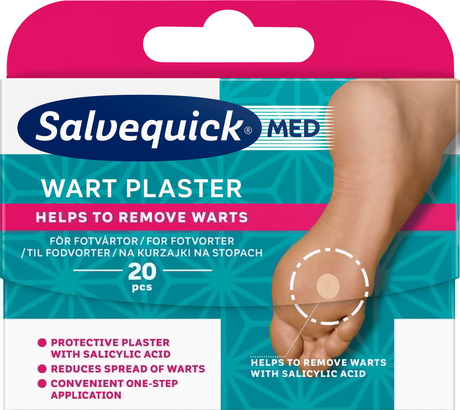 Salvequick Vårtplåster 20 st