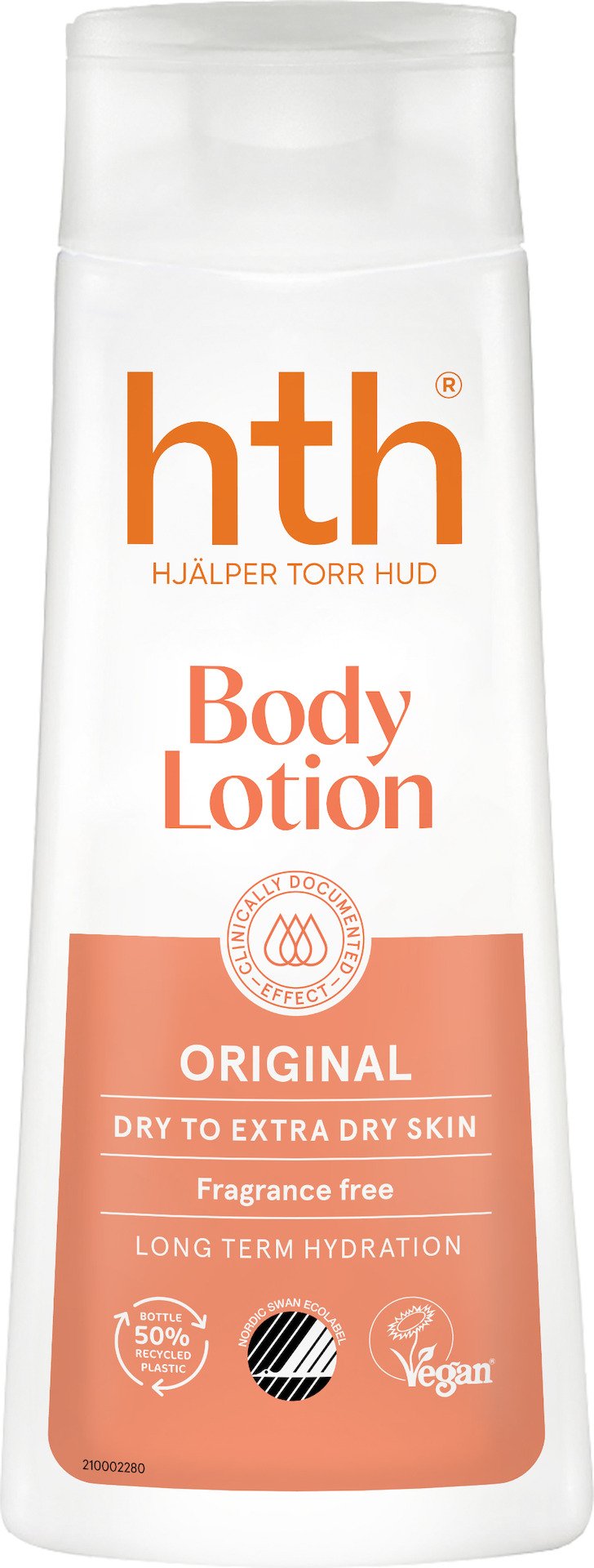 HTH Original Body Lotion Oparfymerad 200 ml
