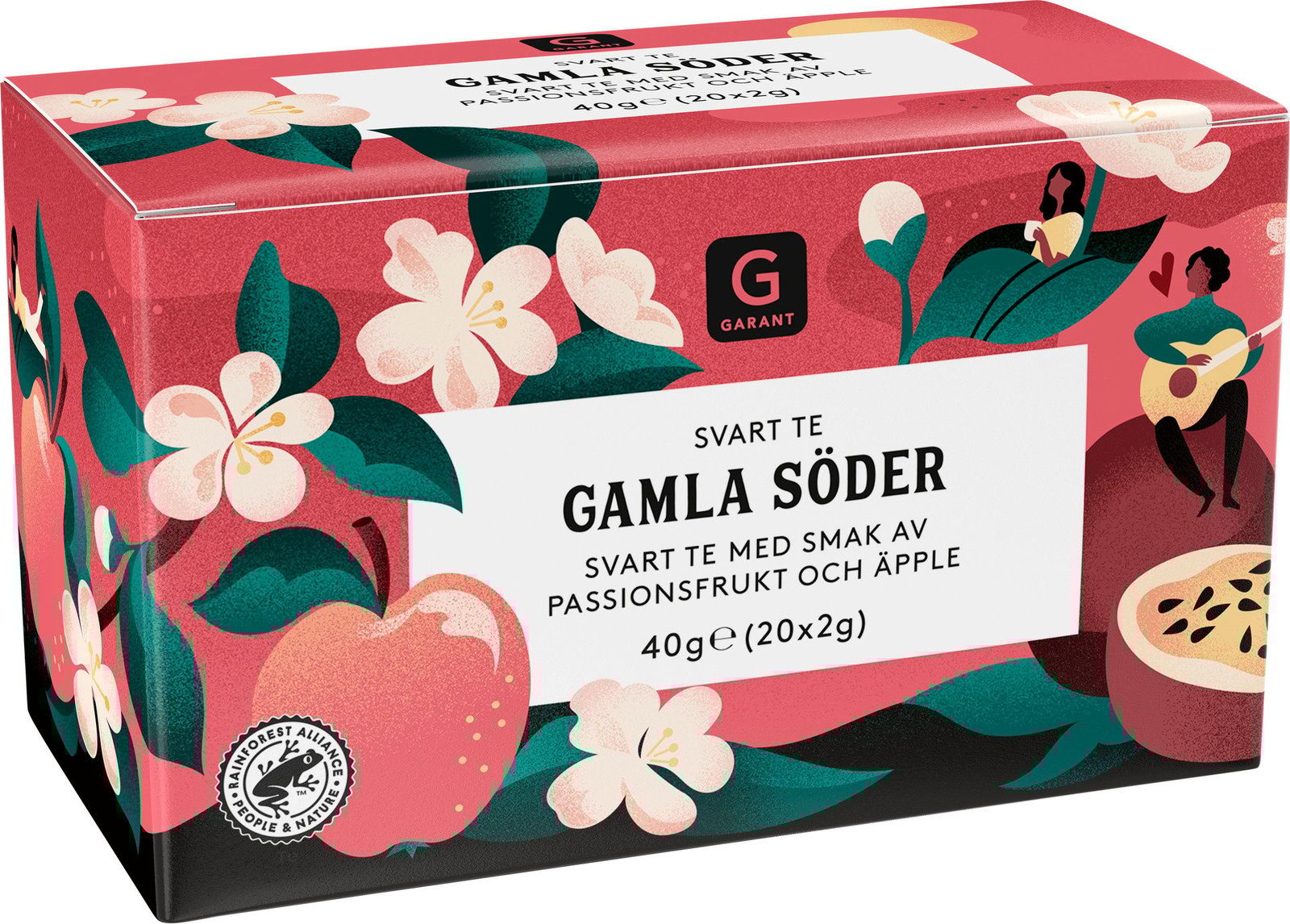 Garant Svart Te Gamla Söder 40 g