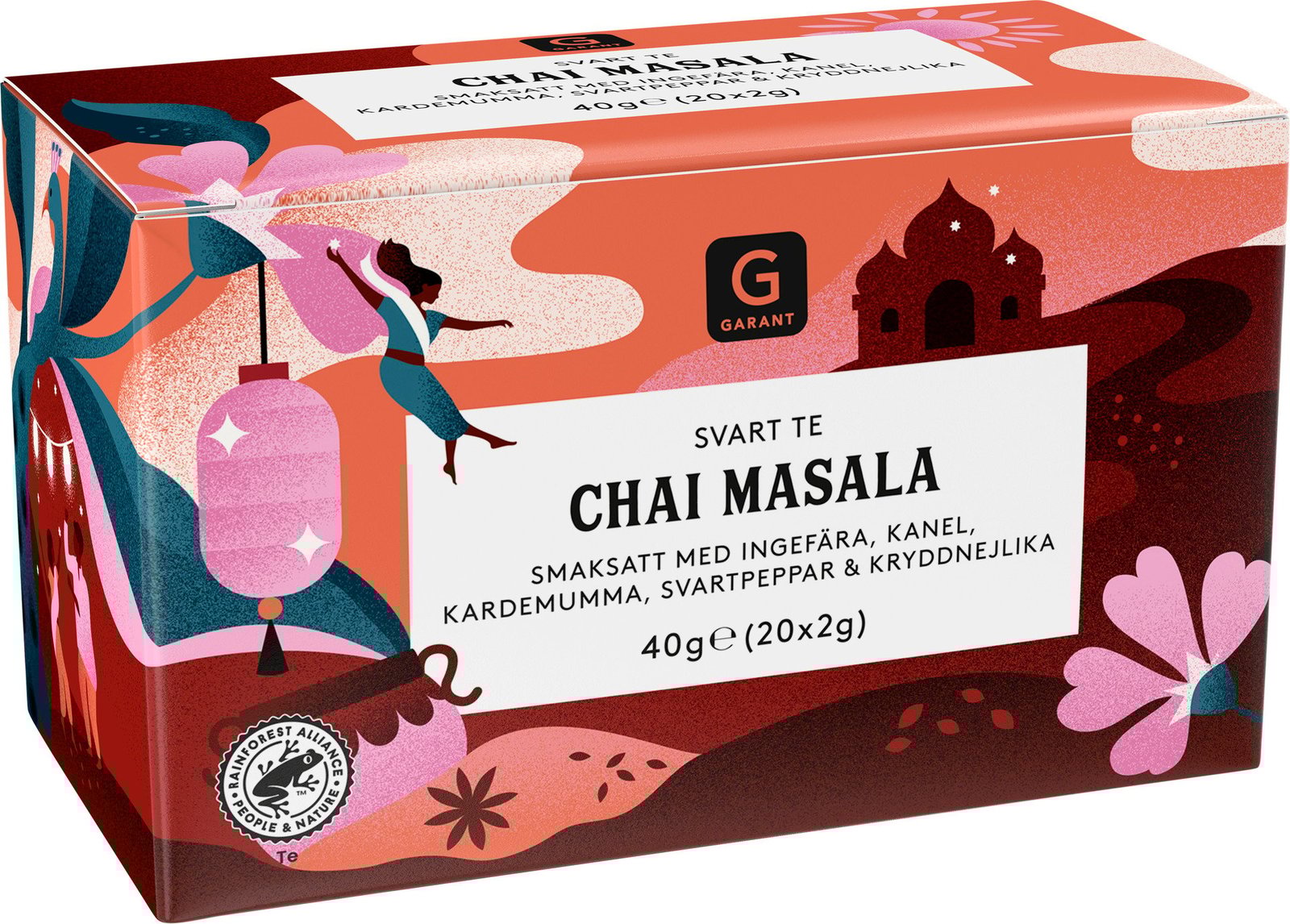 Garant Te chai masala svart 40 g