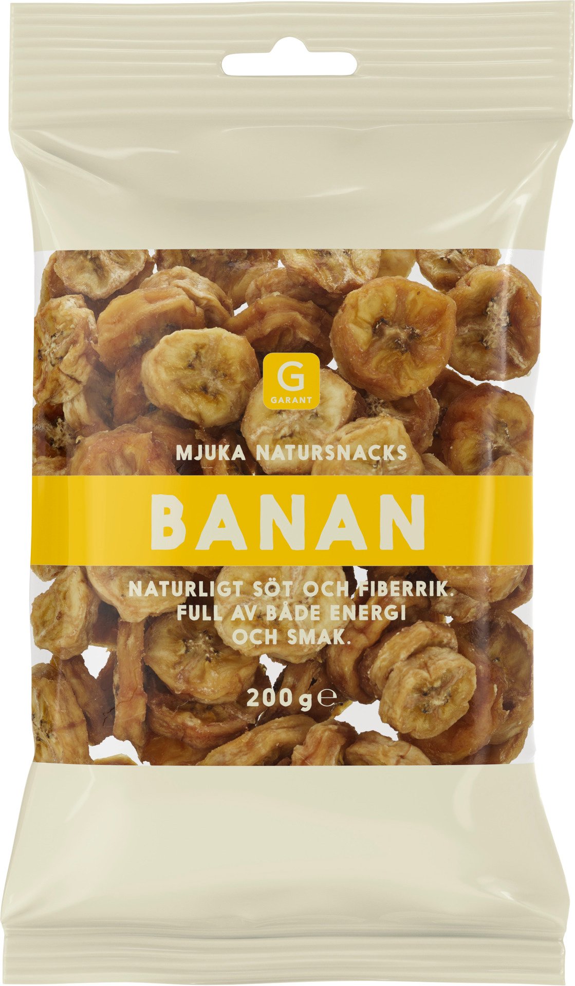 Garant Torkad Banan 200g