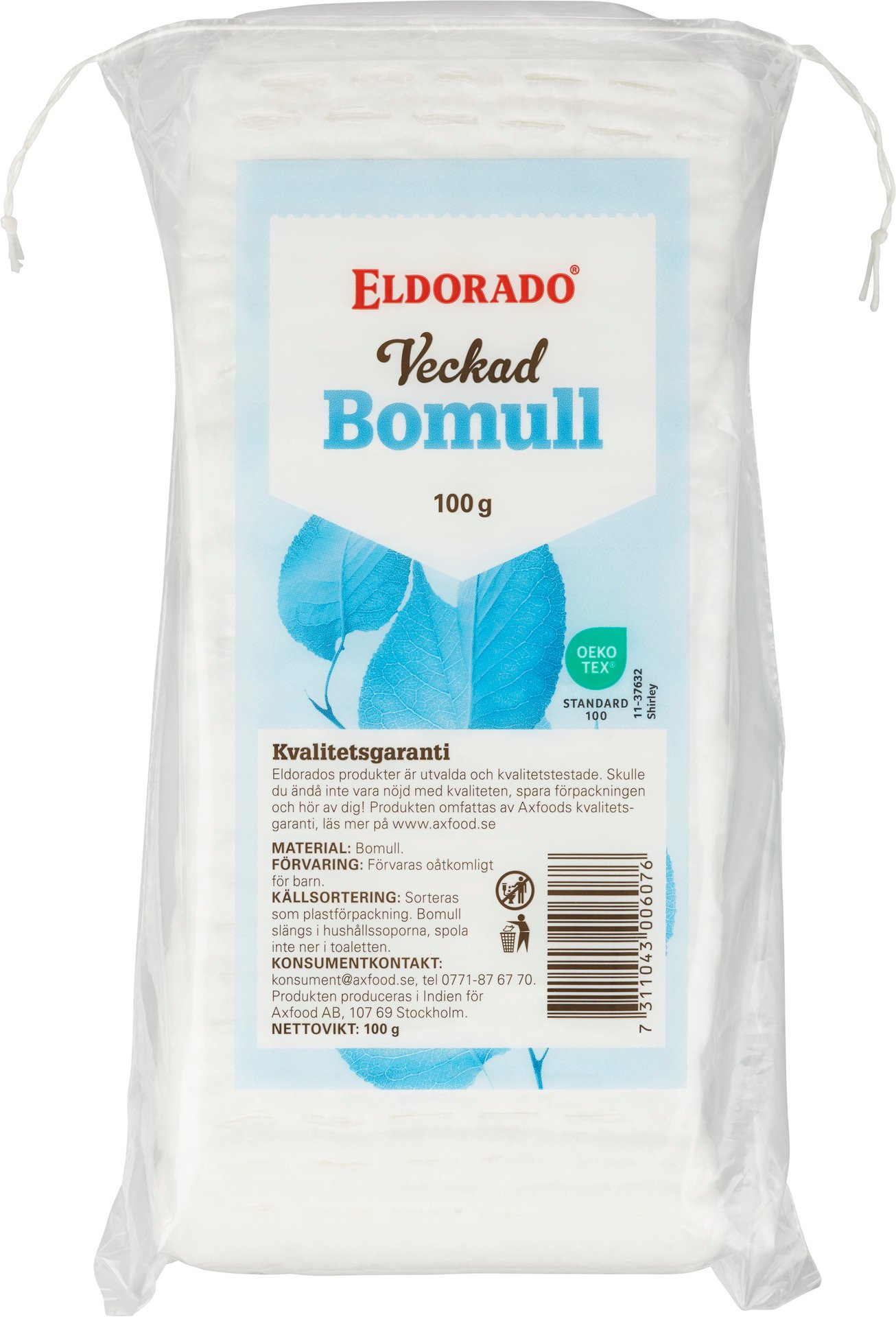 ELDORADO Veckad bomull 100g