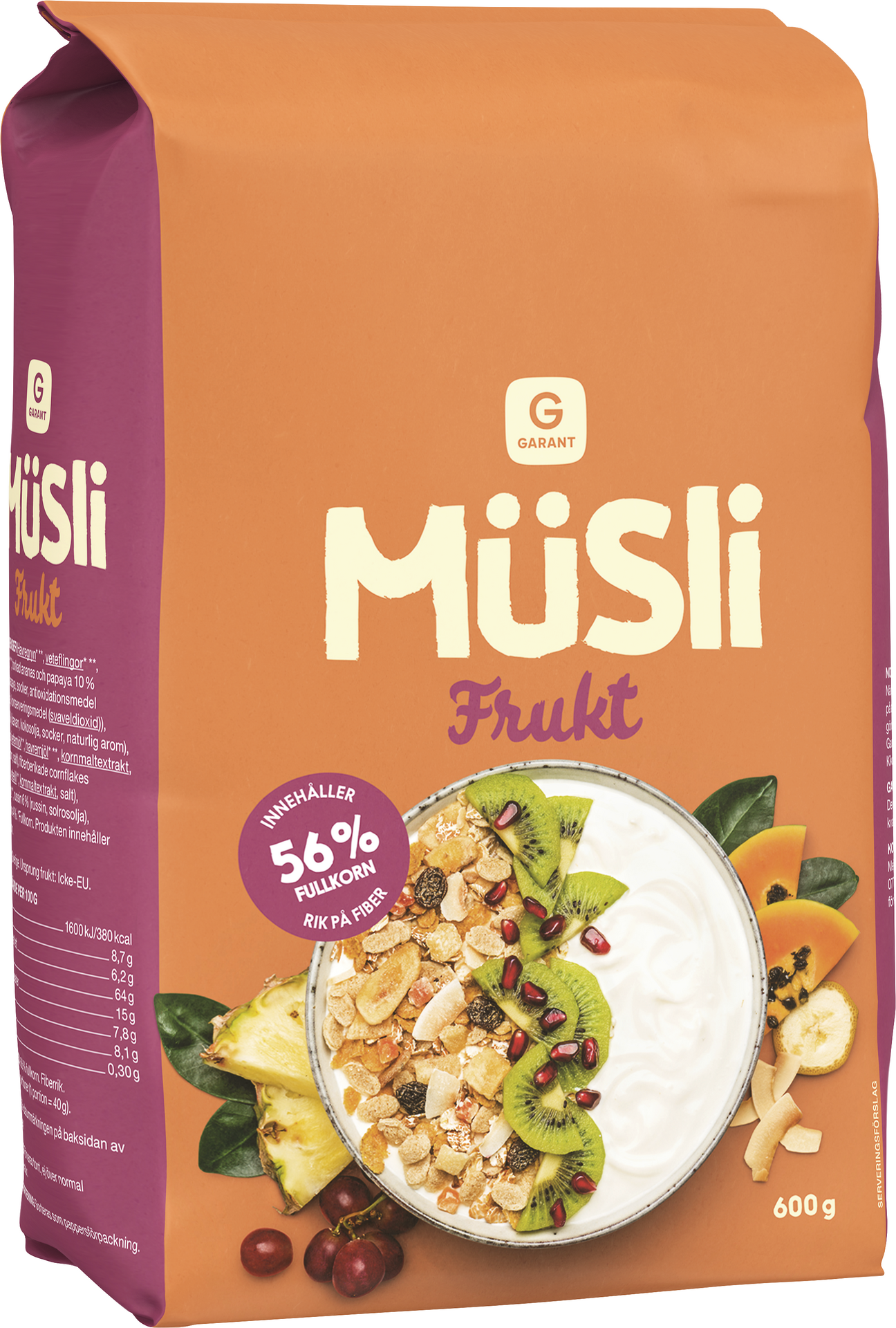 Garant Müsli Frukt 600 g