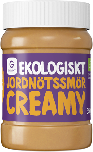 Garant Ekologiskt Jordnötssmör Creamy 350g