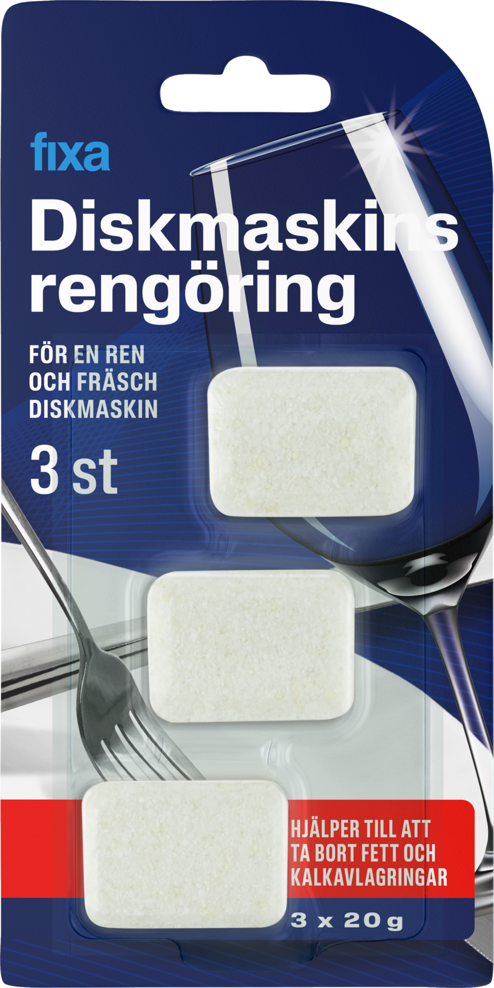 Fixa Diskmaskinsrengöring 3-pack