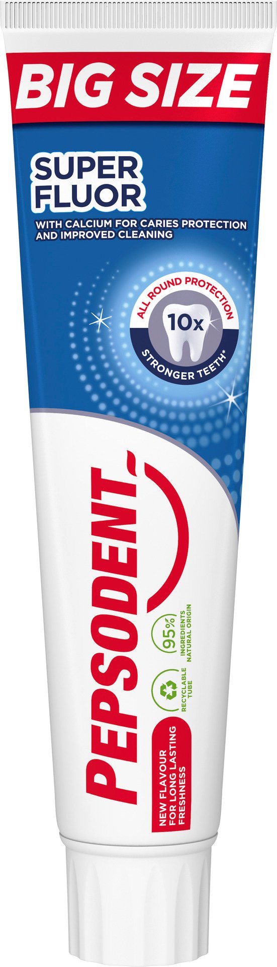 Pepsodent Super Fluor Big Size Tandkräm 125 ml