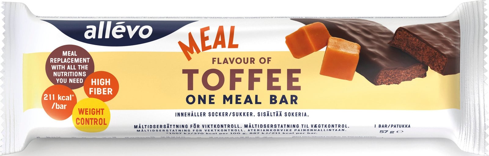 Allévo One Meal Bar Toffee 1 st
