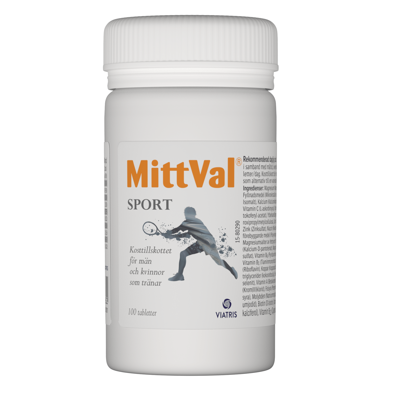 MittVal Sport 100 tabletter